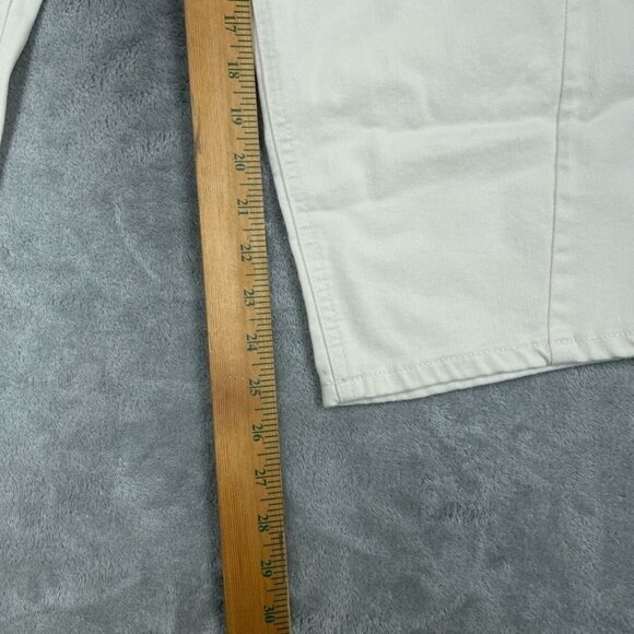 Carla Rockmore Collection Womens Wide-Leg White Pants Size 6 a0540 - Picture 4 of 9